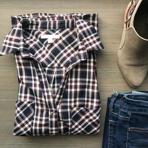 Button down flannel